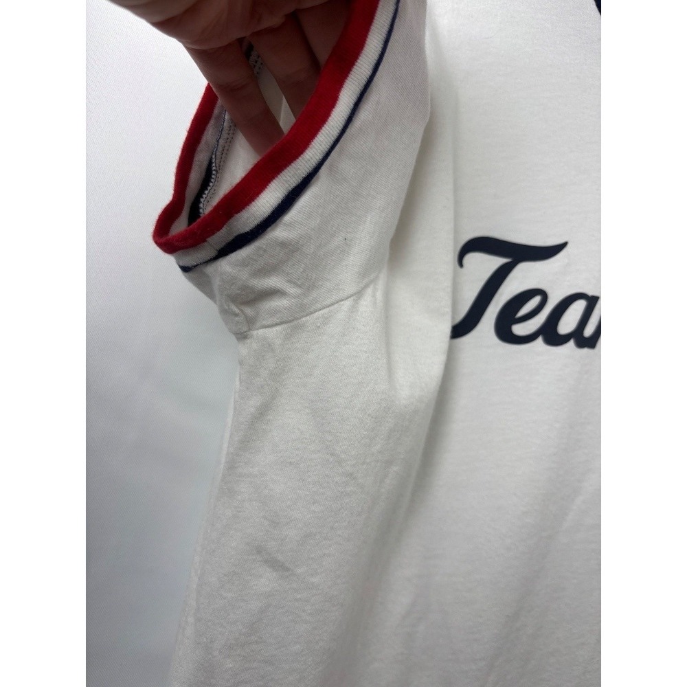 Polo Ralph Lauren Women's Team USA Ringer 2020 Paralympic White M Graphic Tee - Picture 5 of 10